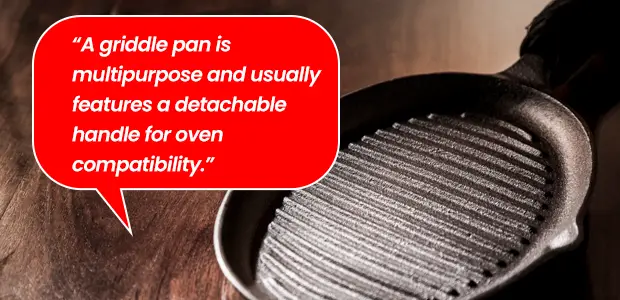 can a griddle pan go in the oven