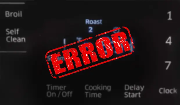 Gionien Induction Hob Error Codes